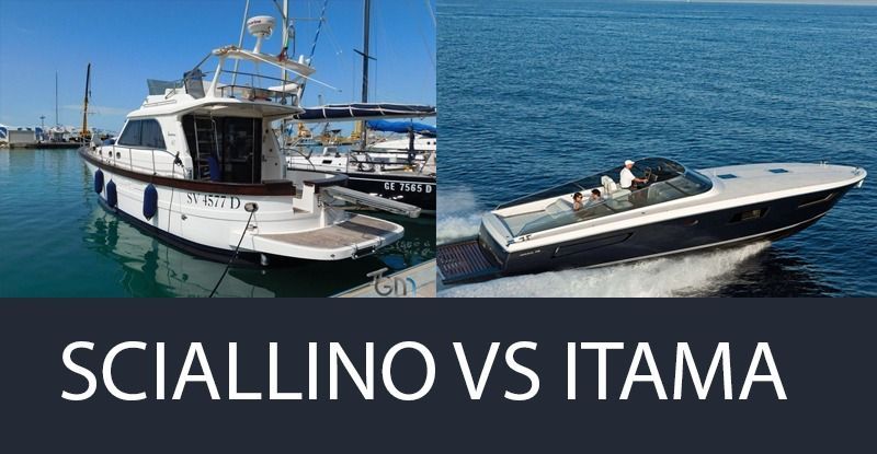 Sciallino o Itama: quale imbarcazione scegliere?